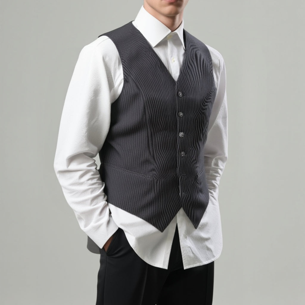 Completo Giacca - Gilette - Pantalone elegante grigio | E. DI SANTO cerimonia