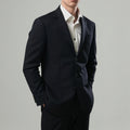 Giacca elegante nera Corneliani Collection