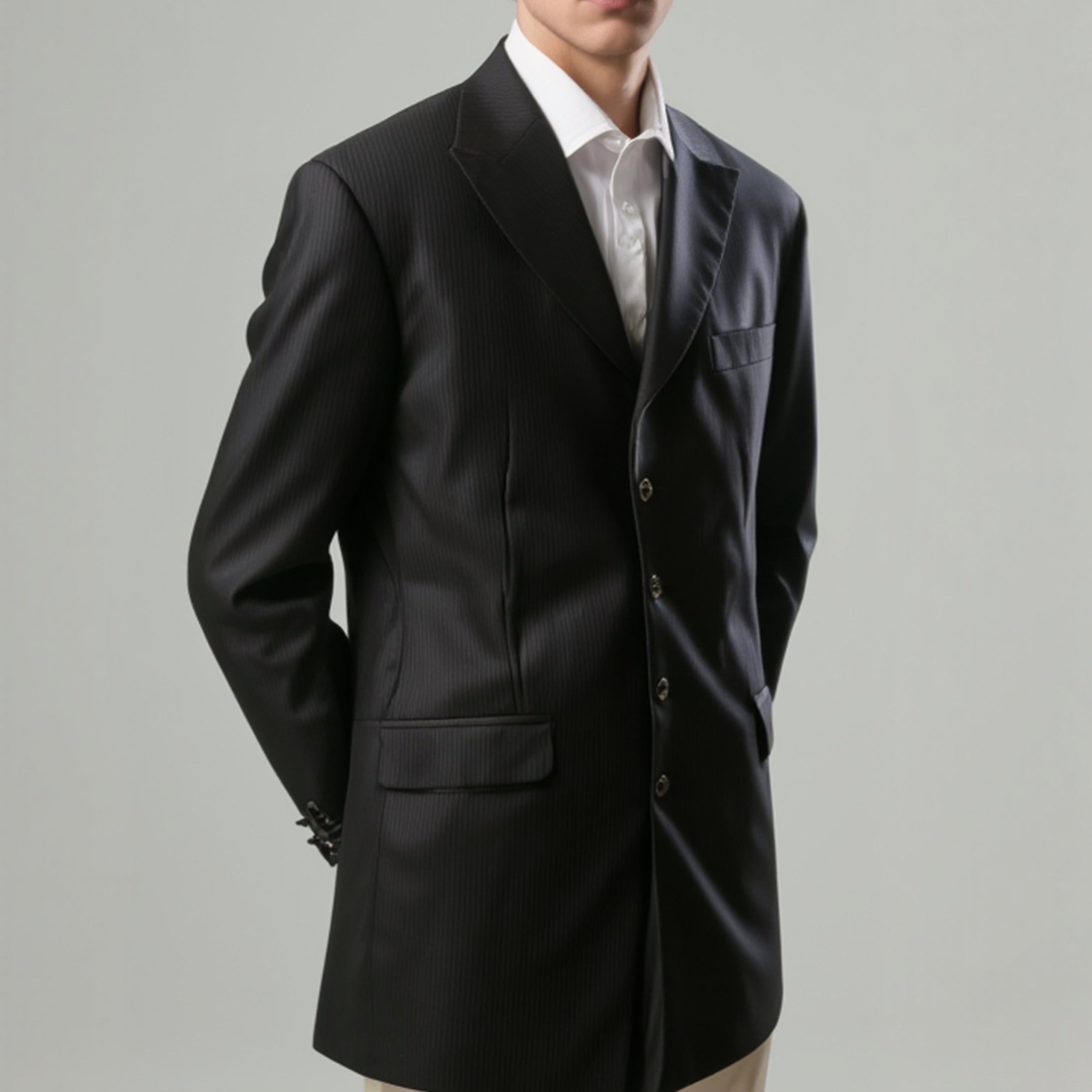 Giacca elegante uomo nera - Inthema