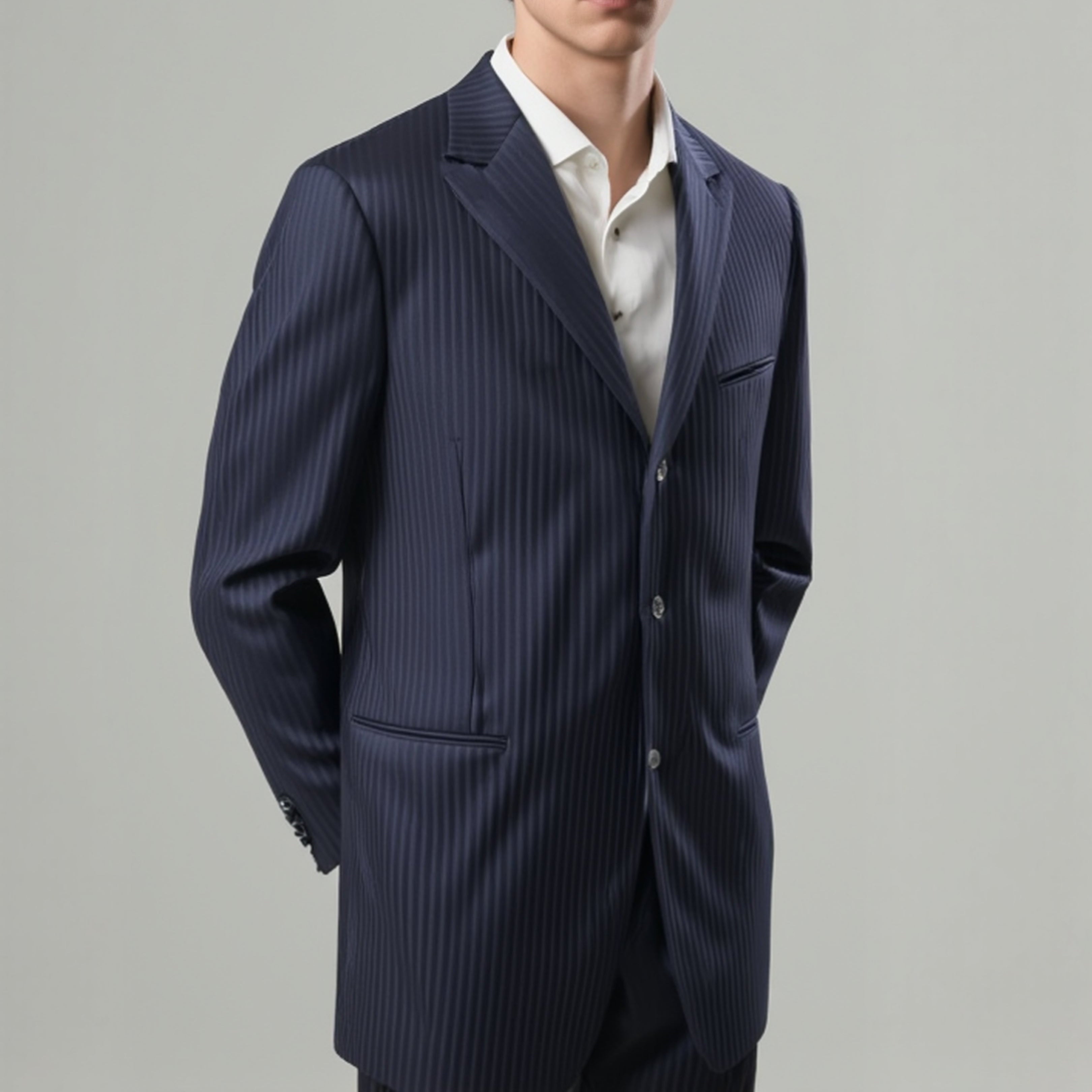 Completo Giacca - Pantalone - Gilette a righe | Carlo Pignatelli