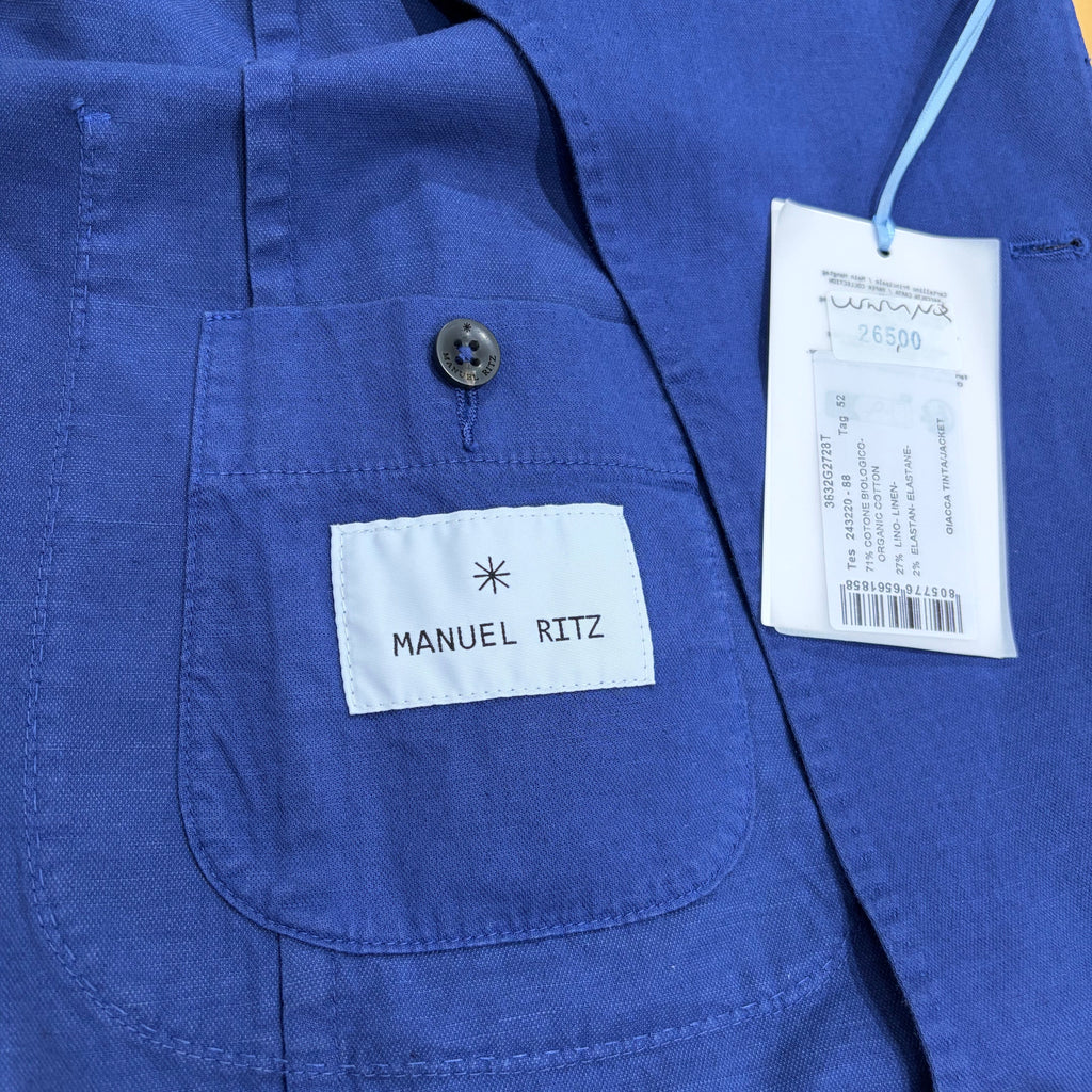 Giacca estiva blu | Manuel Ritz