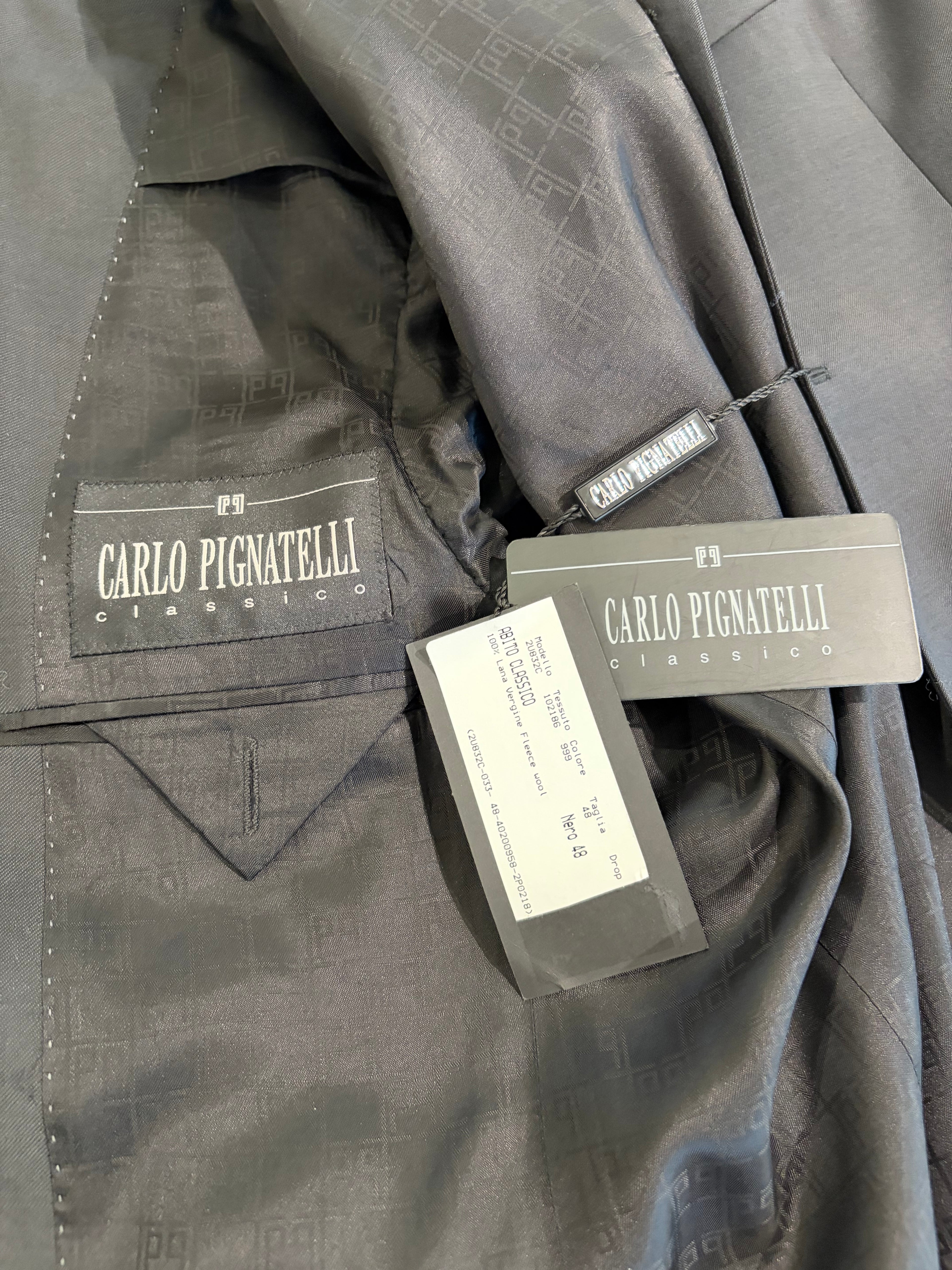 Giacca elegante nero classico | Carlo Pignatelli