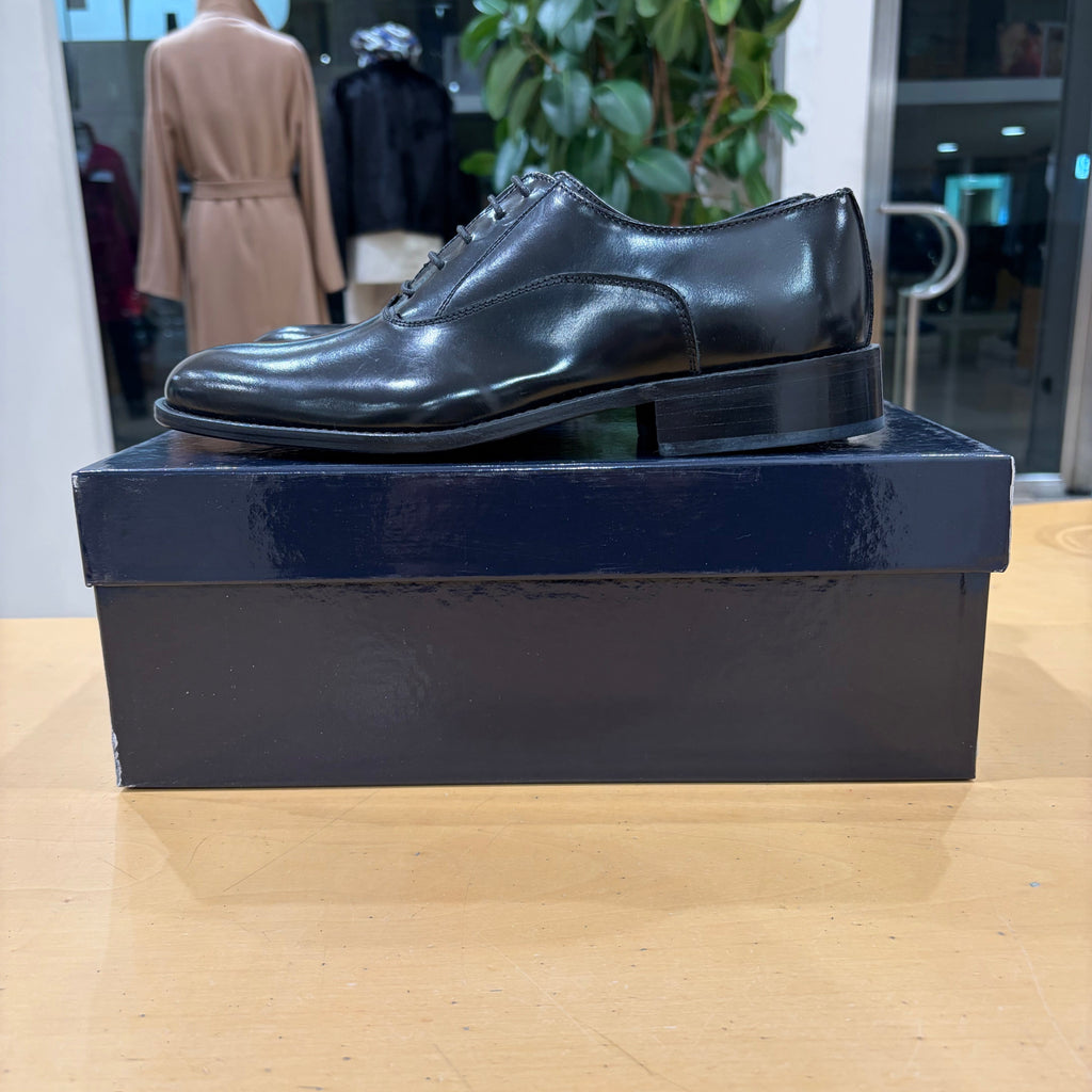 Scarpa elegante francesina nera