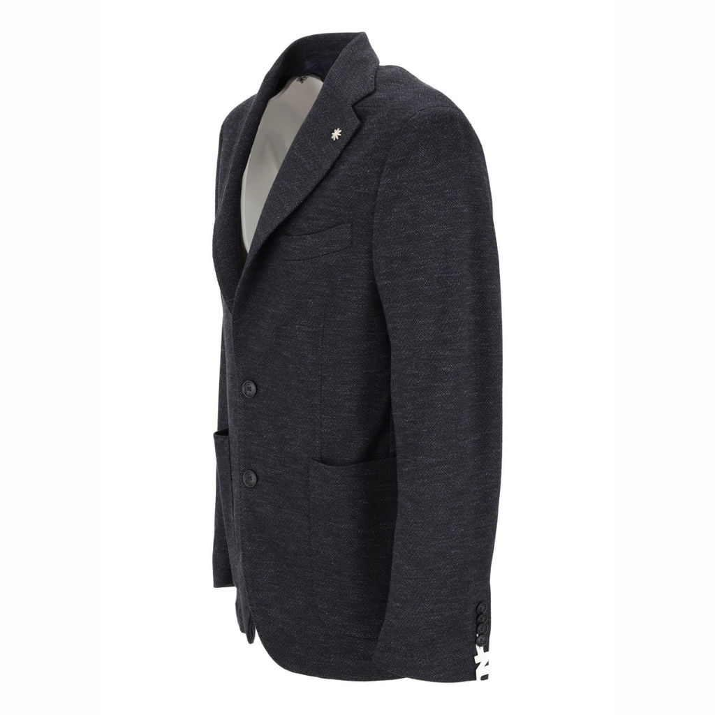 Giacca blazer fantasia scura | Manuel Ritz