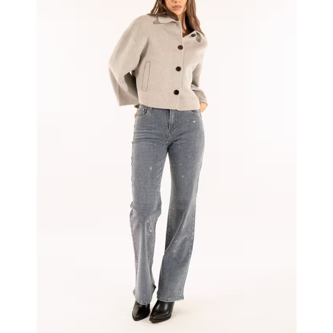 Jeans Denim con paillets | Kontatto