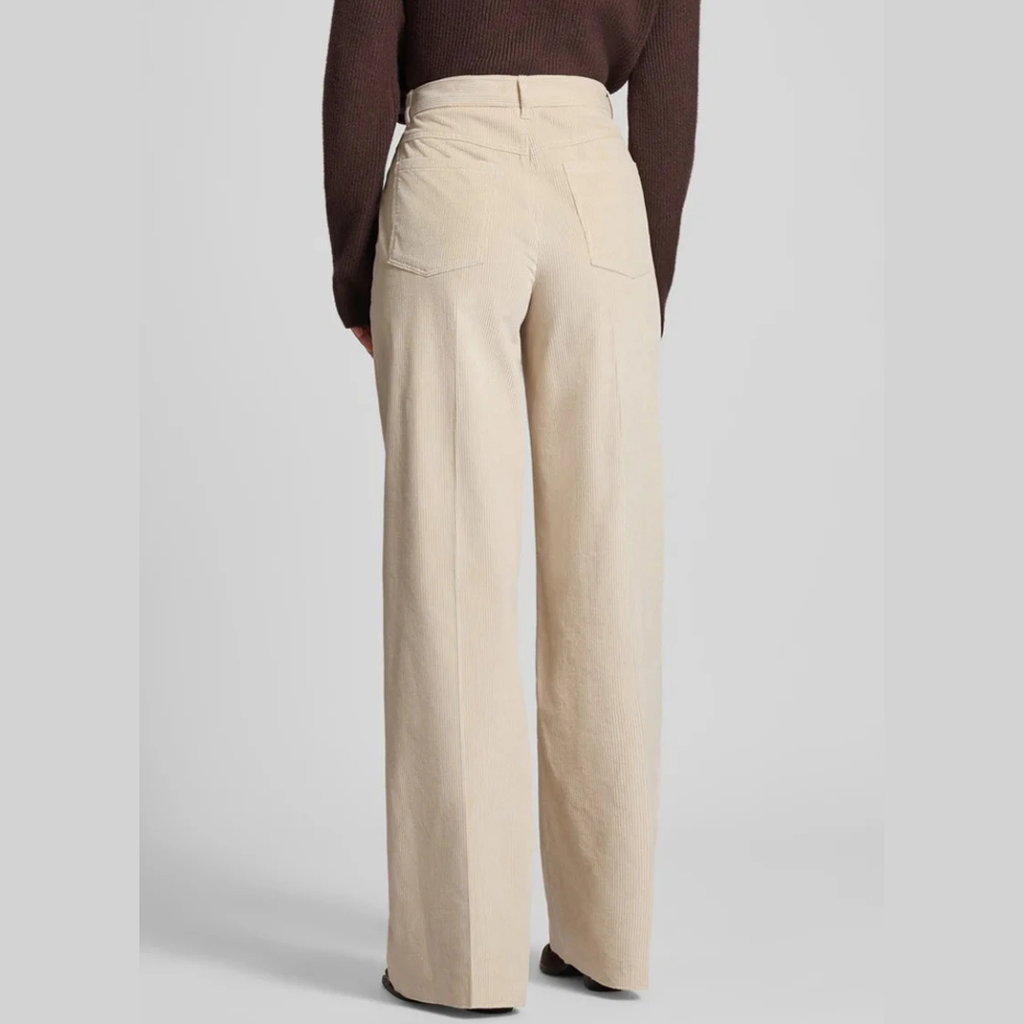Pantalone lungo in velluto beige | Marella