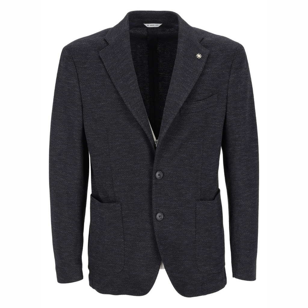 Giacca blazer fantasia scura | Manuel Ritz