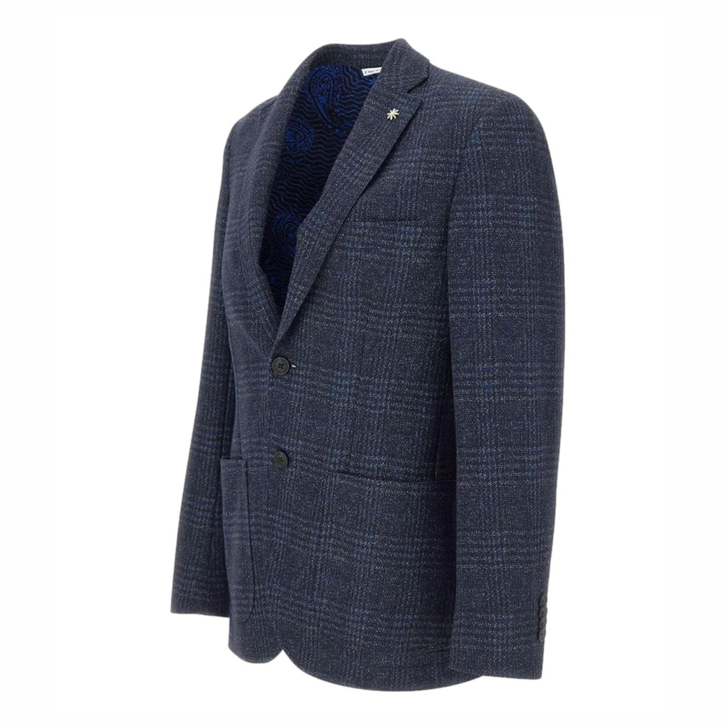 Giacca Blazer fantasia scura | Manuel Ritz