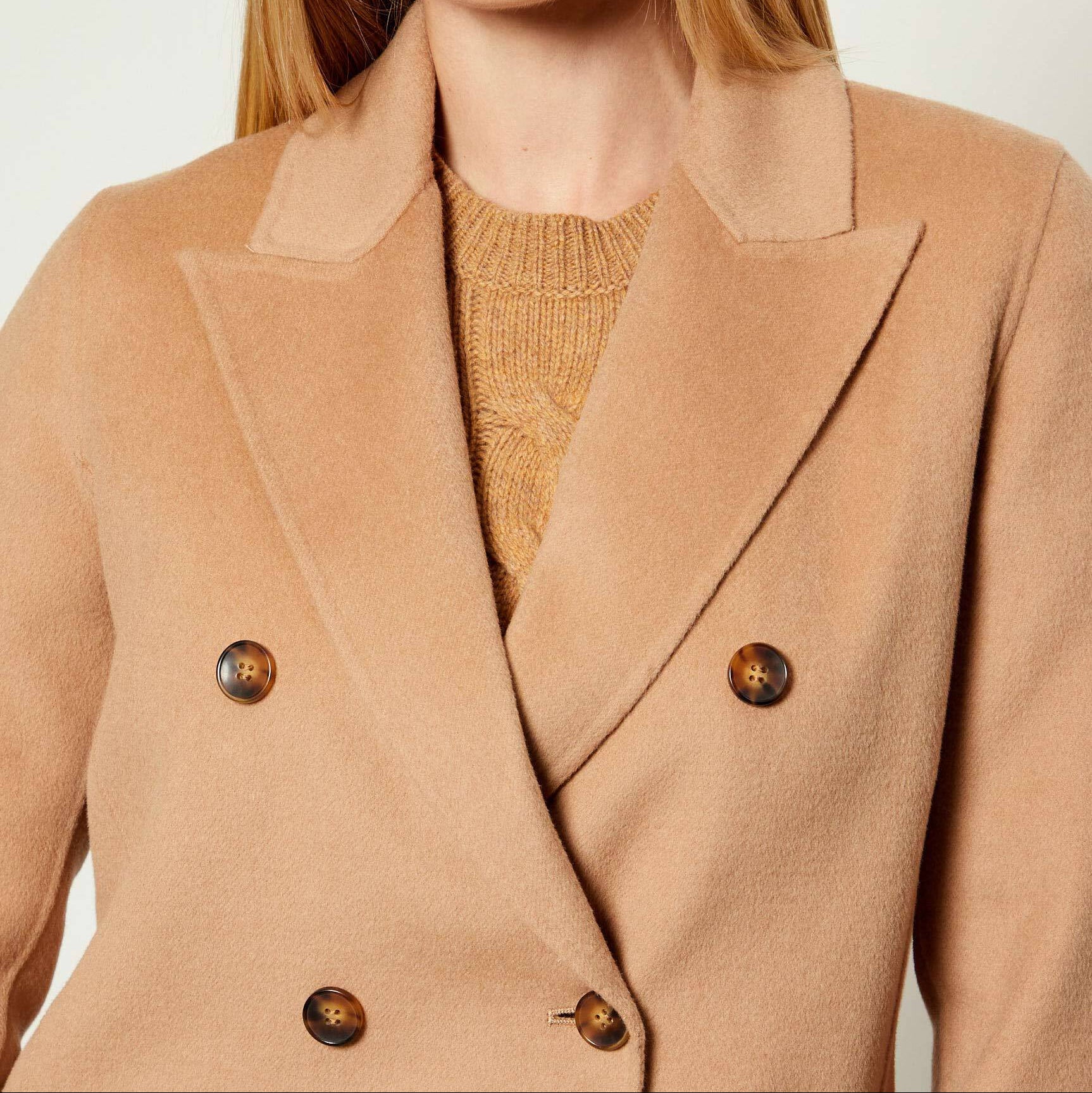 Cappotto doppio petto in pure lana | Marella