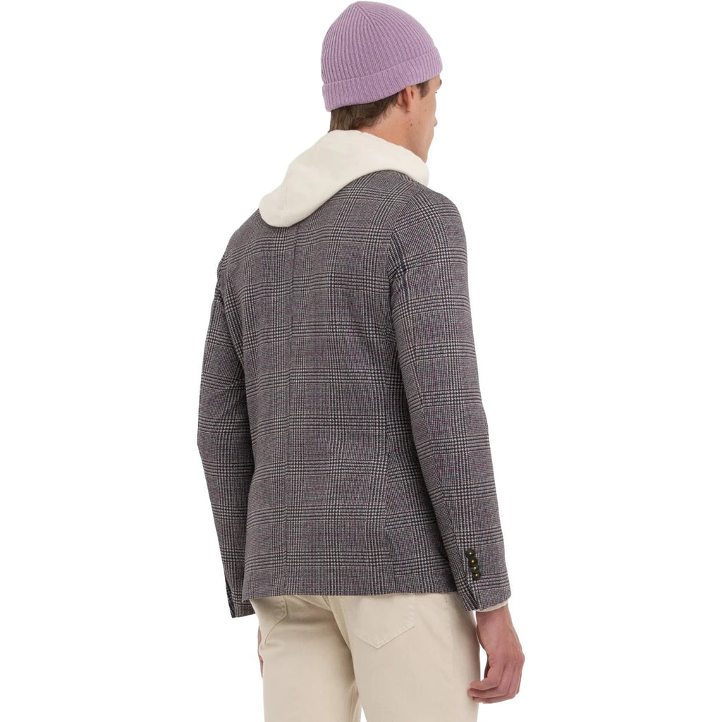 Giacca Blazer fantasia a scacchi | Manuel Ritz
